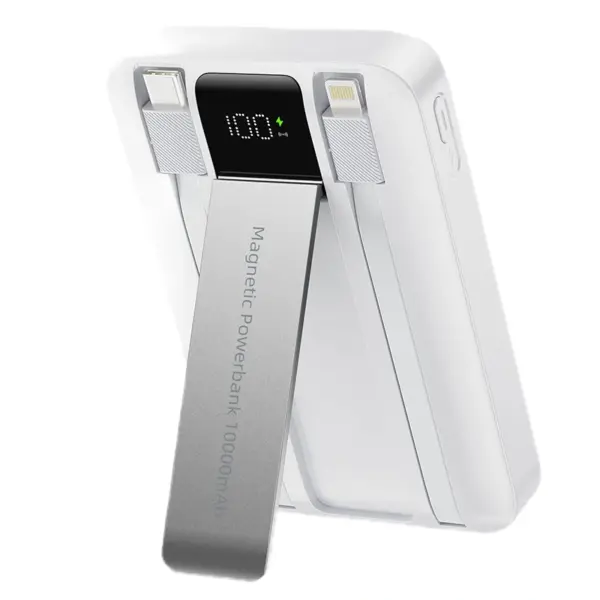 Elveon 10000 mAh Magnetic Wireless Power Bank – 25.5W Fast Charging